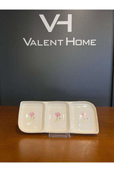 Paçi PAÇİ LİLİAN 25 CM 4'LÜ 3 BÖLMELİ TABAK