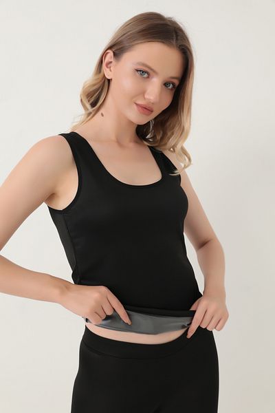 AZURİNE Thermal Sauna Waist Slimming and Lifting Athlete Suit