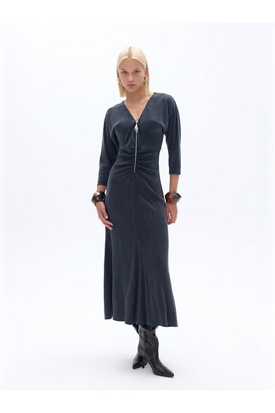 Nocturne Dress with drape detail