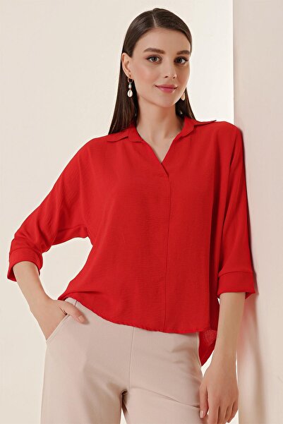 By Saygı Μπλούζα Ayrobin με λαιμόκοψη τρία τέταρτα