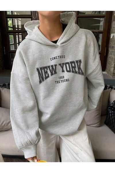 FAVORİST Φούτερ Oversize Hooded (COME TRUE NEW YORK).
