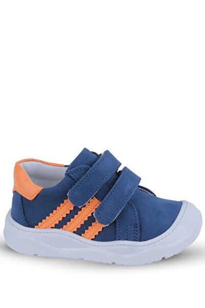 KAPTAN JUNIOR İlkadım Genuine Leather Orthopedic Shoes for Baby Boy - İmse 550