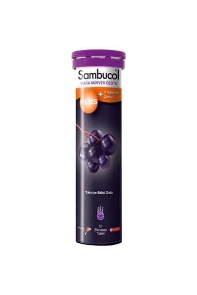 Sambucol 15-Piece Plus Effervescent Tablet Set