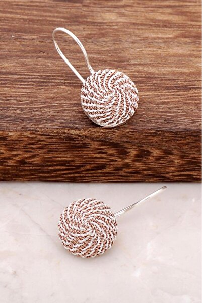 Sümer Telkari Tel Burma Telkari Gümüş Küpe 2541