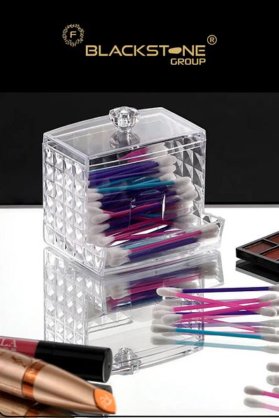 F BLACKSTONE Special Design Stick Organizer with Crystal Cotton Cover - Ear Stick