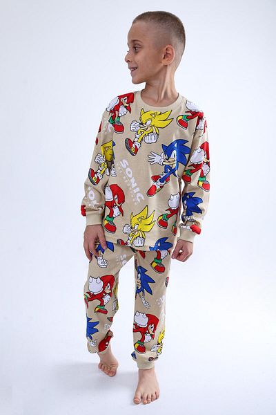stella kids Sonic Printing Men's Pjama Suit (100% Cotton)