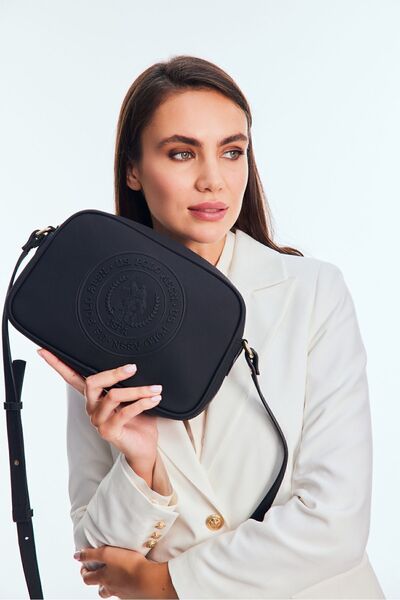 U.S. Polo Assn. Sıyah Kadın Postacı Çantası Us8644 Online Exclusive