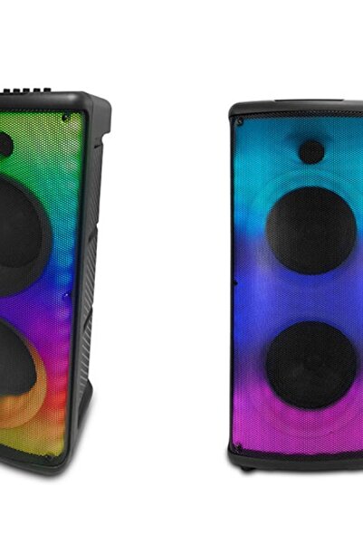 Mikado Md-833kp 7.4v3000mah 30w Bluetooth-usb-tf-fm-led Işıklı Kablolusuz Mik...