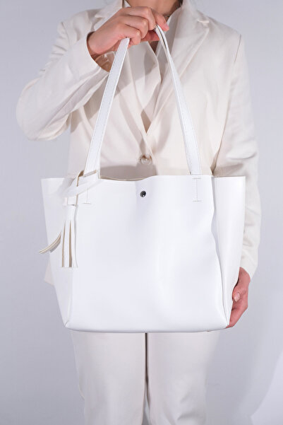 La La'Graccio Paris Geantă albă La'Graccio Paris pentru femei