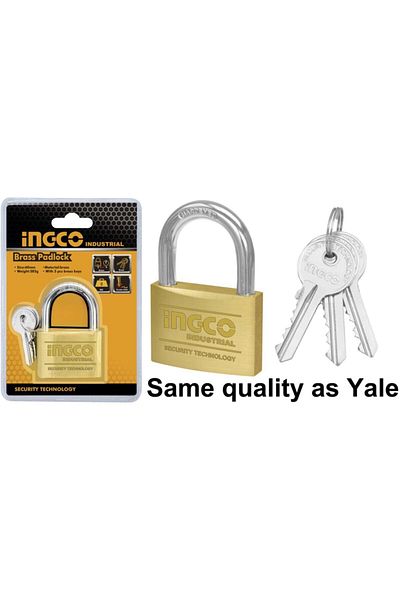 Ingco Padlock Yellow 30 Mm