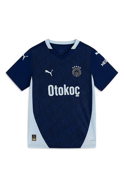 Puma Fenerbahçe Third Jr Kids Navy Blue Round Neck Jersey