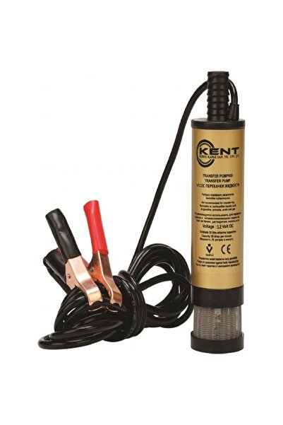KENT Filtreli Büyük 12 Volt Mazot Pompası Sıvı Aktarım Transfer Pompası