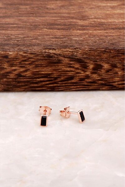 Sümer Telkari Baget Tasarım Rose Mini Gümüş Küpe 4584