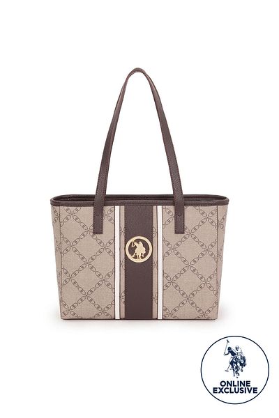 U.S. Polo Assn. Us3118 модел дамска чанта през рамо от норка - ексклузивно онлайн