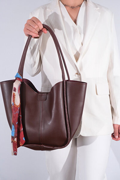 La La'Graccio Paris Geantă de umăr La'Graccio Paris pentru femei, cu eșarfă a...