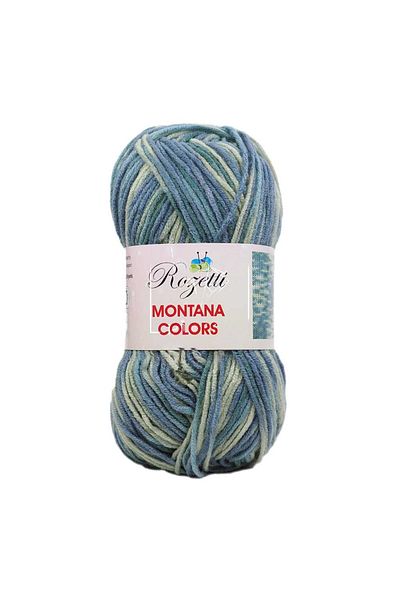 Himalaya Rozetti Montana - Blue, White and Turquoise 5 Pack 15704