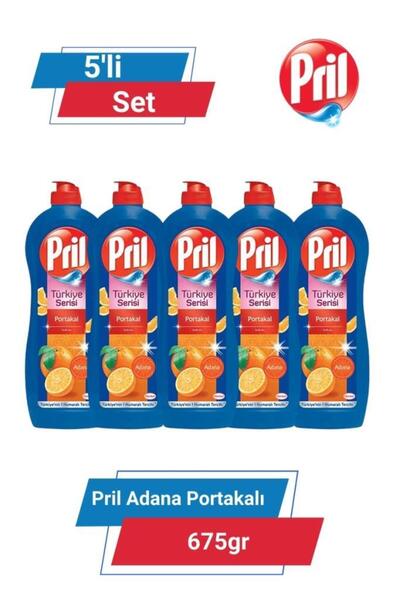 Pril Adana Portakalı 675gr 5'li Set