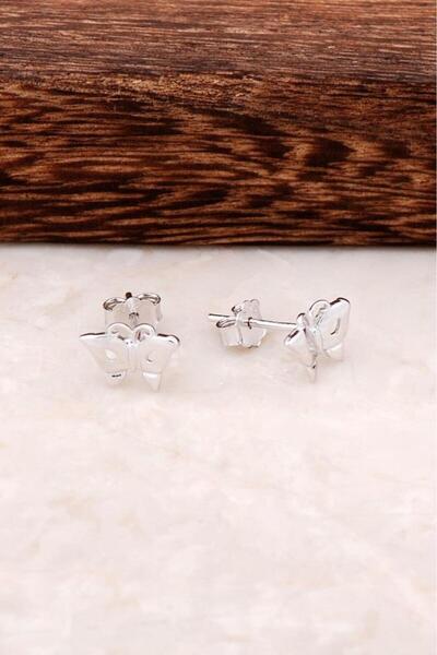 Sümer Telkari Kelebek Tasarımlı Elişi Gümüş Küpe 4326