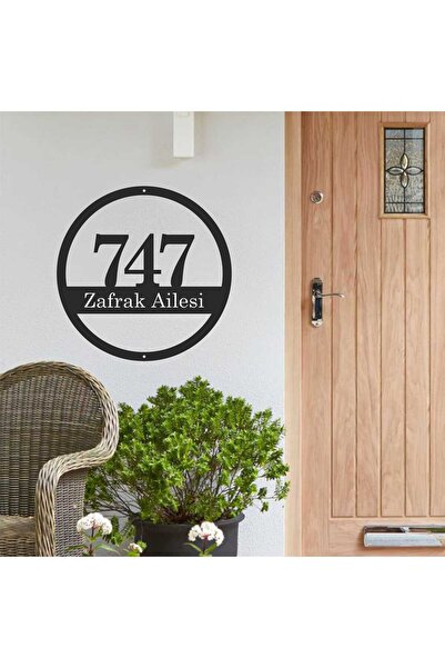 zafrakreklam VİLLA - APARTMAN - SİTE - BLOK TABELASI 35X35cm Alüminyum 4mmKom...