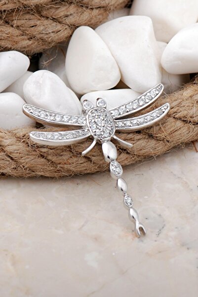 Sümer Telkari Yusufçuk Rodyumlu Gümüş Kolye Ucu 194