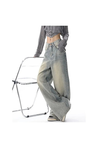 eyonnwear Y2K RECYCLED BAGGY POCKET  JEAN PANTOLON