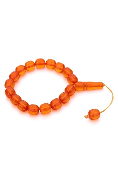 TESBİHKENTİ نموذج الحنين برتقالي 17 قطعة مسبحة