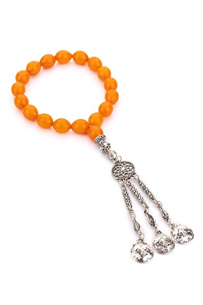 TESBİHKENTİ Μοντέλο Κόκκινο Πορτοκαλί Χρώμα 17' Efe Size Prayer Beads