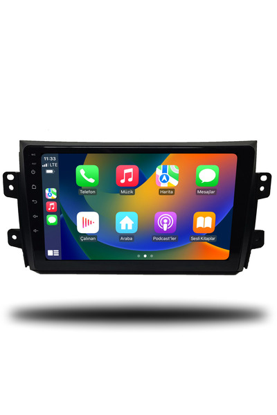 Genel Markalar Suzuki SX4 uyumlu Android Crplay Multimedya 2006-2013 4GB RAM ...