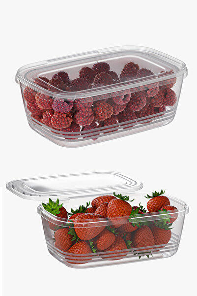 Porsima 1Lt Airtight Organizer - Storage Container Suitable for Deep Freezer with 30 Leak Proof Lids