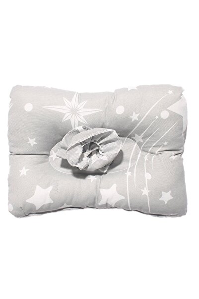 bebegen Μαξιλάρι θηλασμού Unisex Λευκό Γκρι με έναστρο σχέδιο