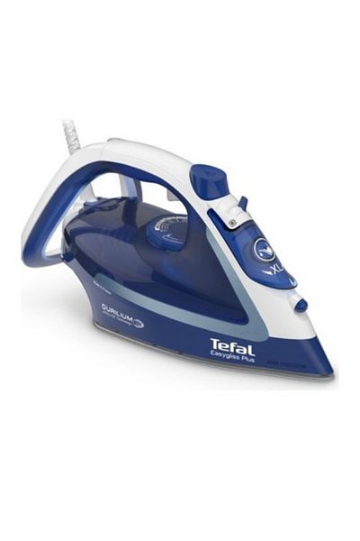 TEFAL EasyGliss Plus 2700 W - طاولة الكي بالبخار مع إيقاف التشغيل التلقائي، مجموعة مهر من القماش المقاوم للهب