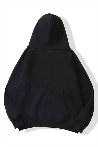 Carpe Fight Club 3 - Oversize Hooded Sweatshirt, Yarn Denim