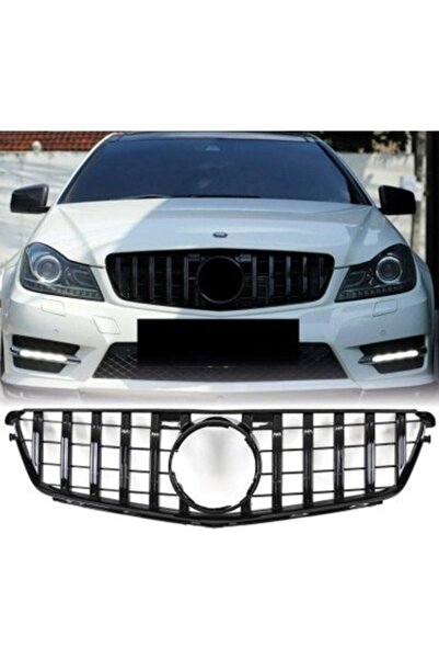 HYM Mercedes C Serisi W204 GTR PANJUR PARLAK SİYAH 2007-2013 SİYAH