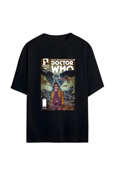 MAGORS DOCTOR WHO TASARIMLI UNISEX OVERSIZE T-SHIRT
