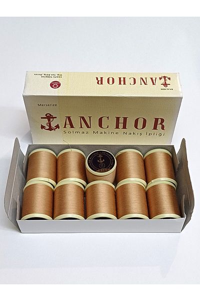 Anchor Koton Machine Embroidery Reel 10 Grams Box of 10 Color No:368