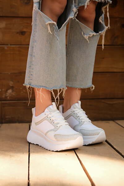 Cananın Pabuçları MDN 170 SILVERY ΑΘΛΗΤΙΚΑ ΠΑΠΟΥΤΣΙΑ