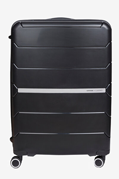 ALTINYILDIZ CLASSICS Erkek Siyah Büyük Boy Valiz