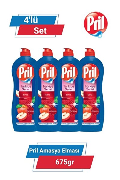 Pril Amasya Elması 675gr 4'lü Set