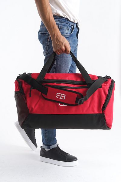 Solo Bag Geantă de călătorie și fitness zilnică pentru sport, unisex, de mărime medie, cu compartiment pentru pantofi