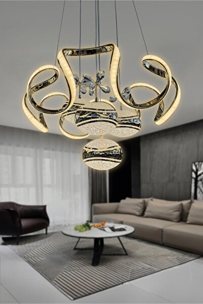 RSCOLLECTIONS Eliza 4 Top Modern Salon - Oturma Odası (ışık gücü yüksek) Led ...