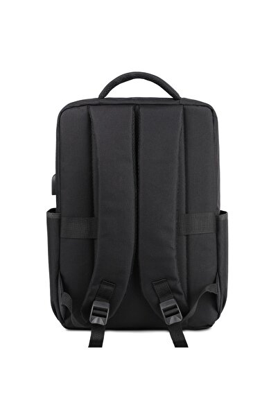 MirEr Laptop Ve Tablet Bölmeli Çanta, Su İtici-Geçirmez Çanta, Dosya Çantası, Çok Bölmeli Sırt Çantası