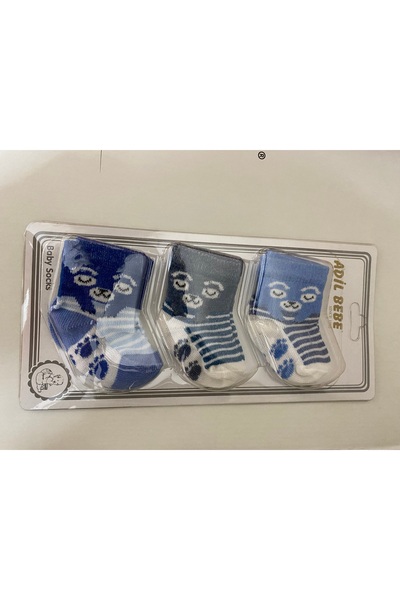 Baalaa 3Pcs Baby Socks
