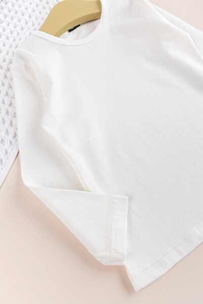 Babymod Μακρυμάνικο Παιδικό Σώμα Μονόχρωμο Παιδικό T-Shirt