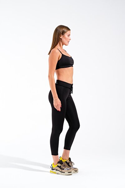 Signature Style 724009 Γυναικείο κολάν για τρέξιμο με ψηλή μέση, ελαστικό και εξαιρετικά συσφιγκτικό σώμα από λύκρα - καθημερινά άνετο