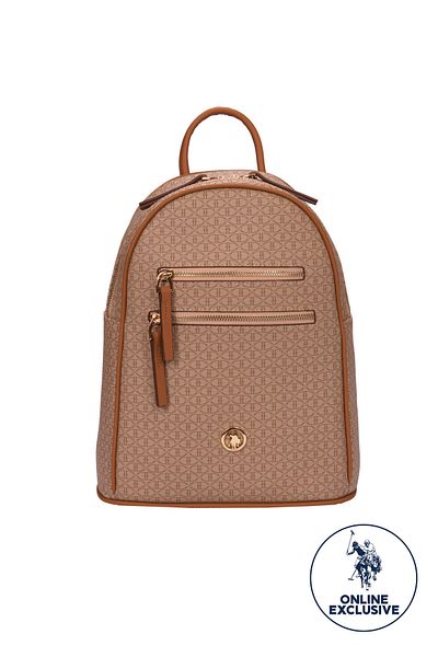 U.S. Polo Assn. Rucsac de damă Beige-Tan - Us8407 Online Exclusiv