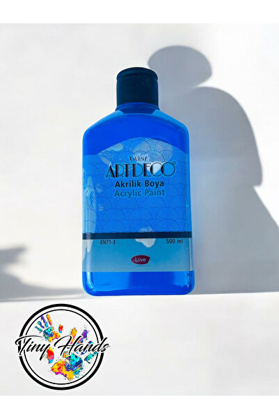 tiny hands Artdeco Akrilik Boya 500ml Mavi Akrilik Boya - EN71-3 Mavi Akrilik...