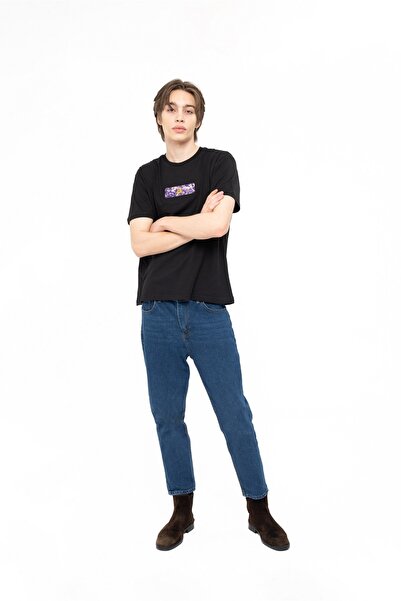 WATCHOFROYAL Μαύρο μπλουζάκι Parody