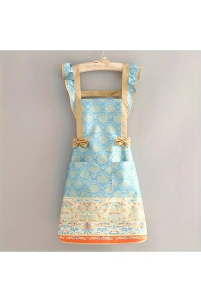 GlassySKY Prenses Stili Su Geçirmez Leke Dayanıklı Mutfak Anaokul Restoran Ka...