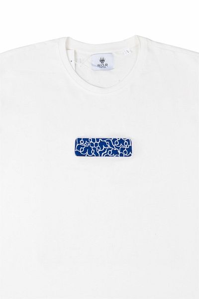 WATCHOFROYAL White More Pleasure T-Shirt