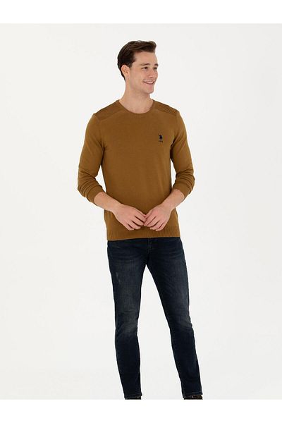 U.S. Polo Assn. U.S Polo Assn. Men's Cycling Collar Sweater